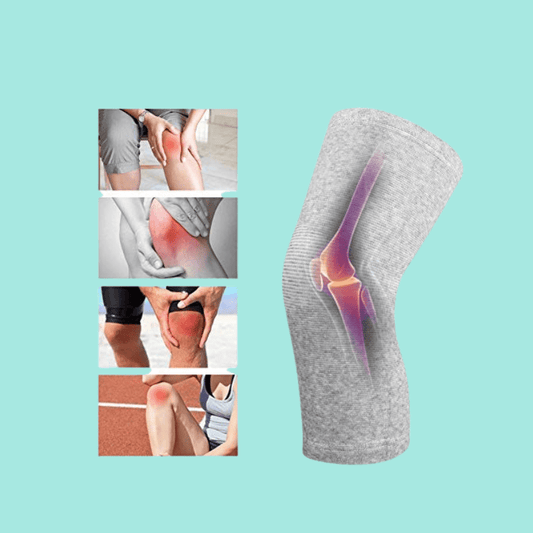 Bamboo Knee Sleeves for Pain Relief & Joint Support | Compression Brace for Arthritis, Sports & Daily Wear | Comfortable & Breathable Knee Cap for Men & Women - Ortho Mithra